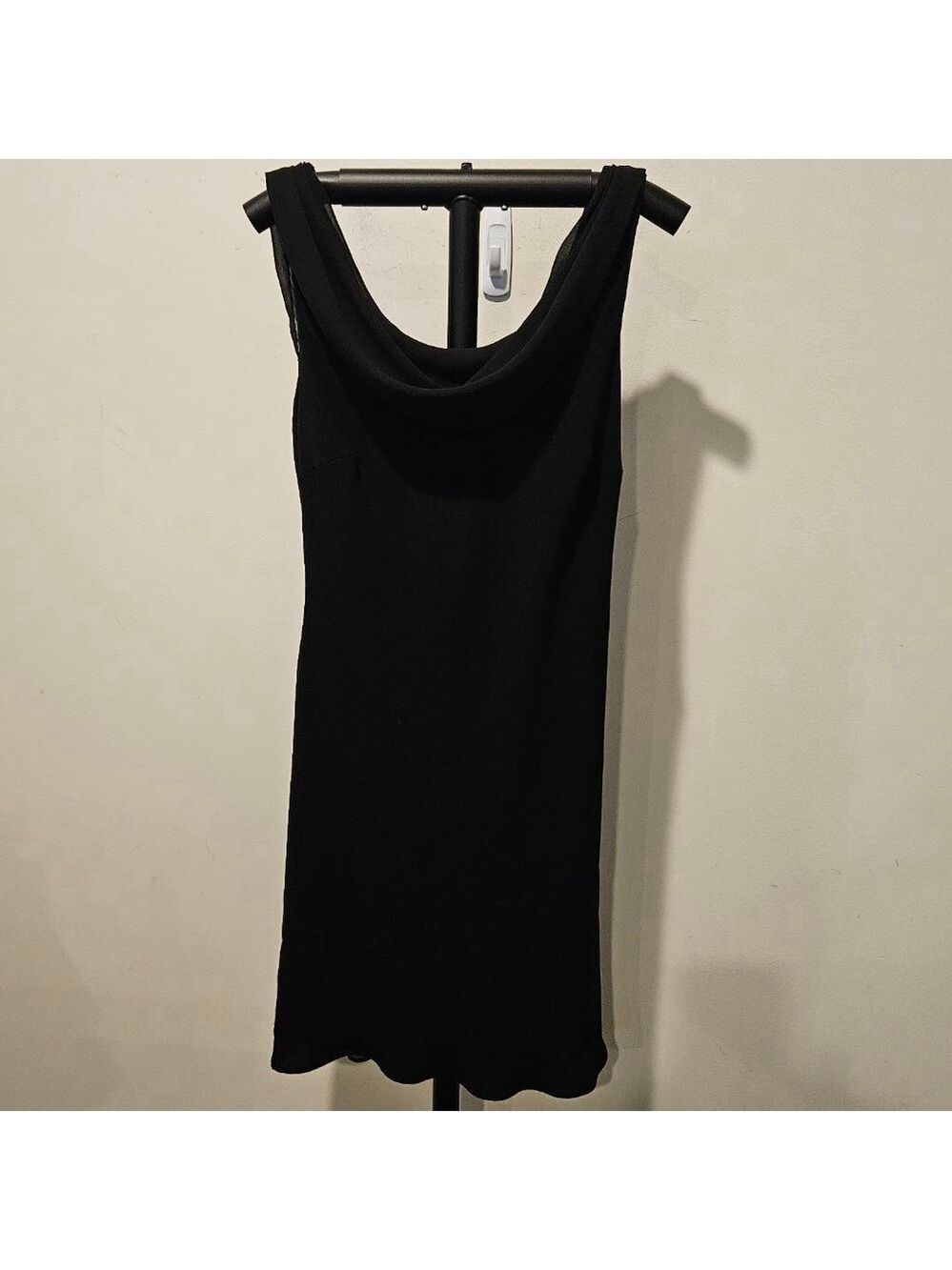Women's S.L.Fashions Chiffon Cocktail Dress Size 10 Black